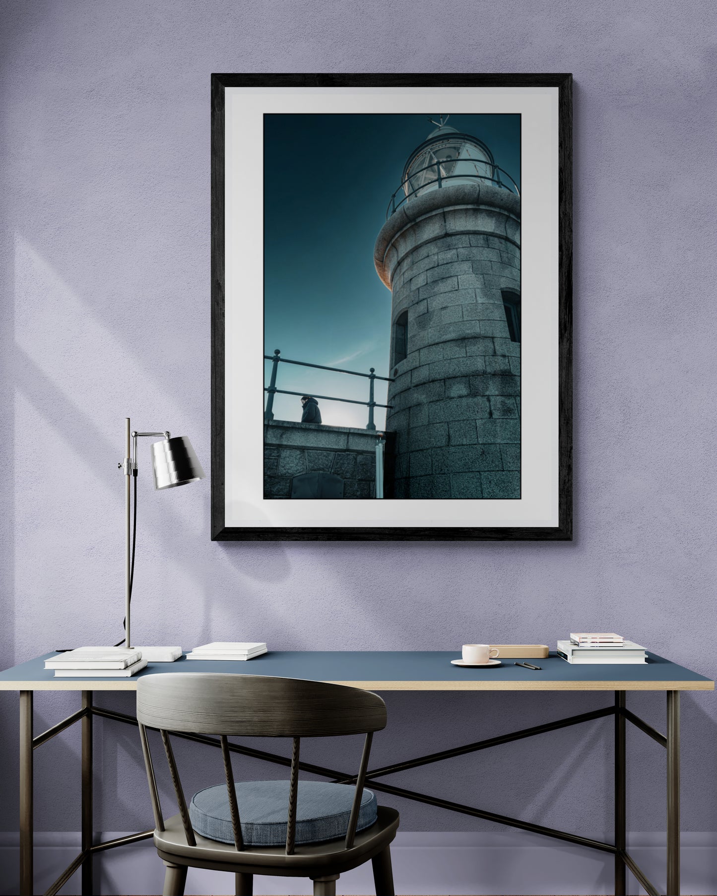 Blue Lighthouse